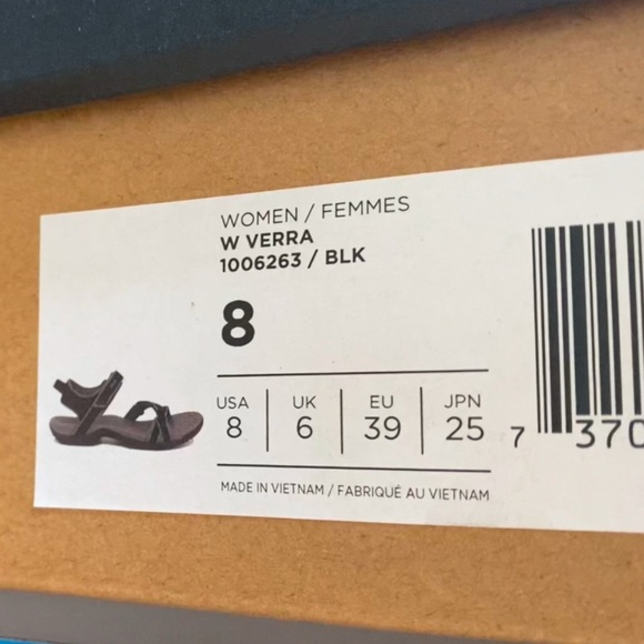 New in box Teva Women's Verra Adjustable Straps Sandal Size 7, 8, 9.5 - Picture 6 of 12